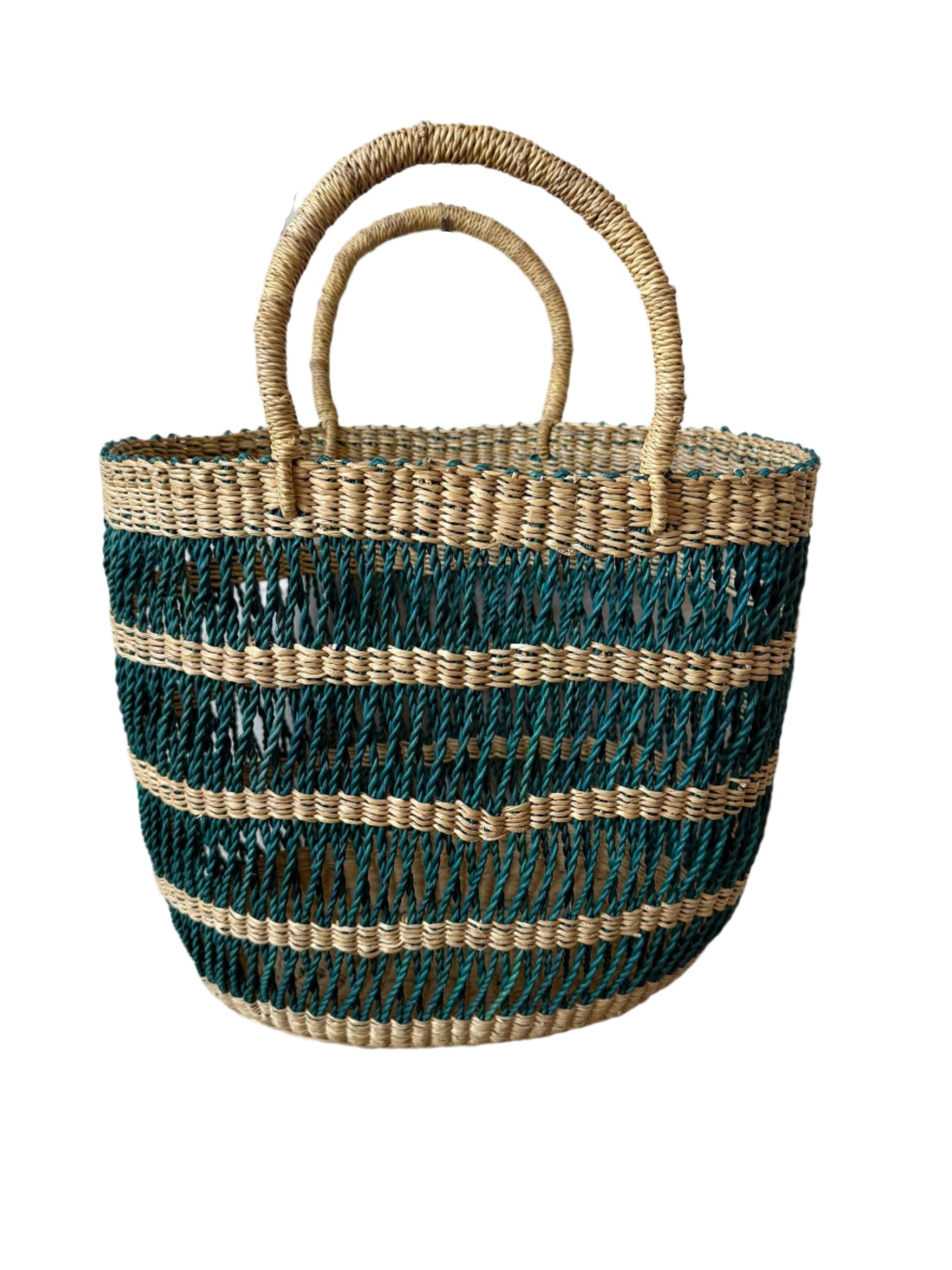 Handwoven shopping Basket
